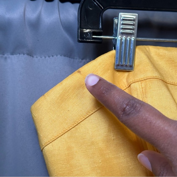 Badgley Mischka Strapless Yellow Cocktail Party Wedding Guest Dress Size - Picture 8 of 10